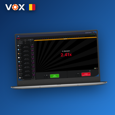 Funcția auto-cashout în Aviator VOX Casino — retragere automată la multiplicator prestabilit