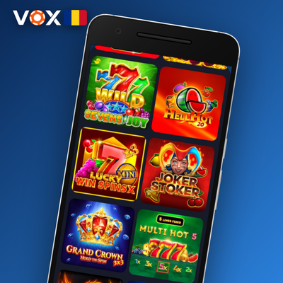 Notificări push personalizate despre bonusuri și promoții VOX Casino
